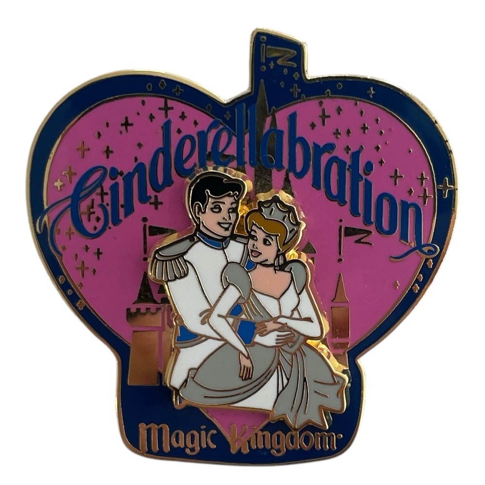 Disney Pins Cinderellabration Magic Kingdom Grand Opening Hidden Mickey EUC - Picture 10 of 12